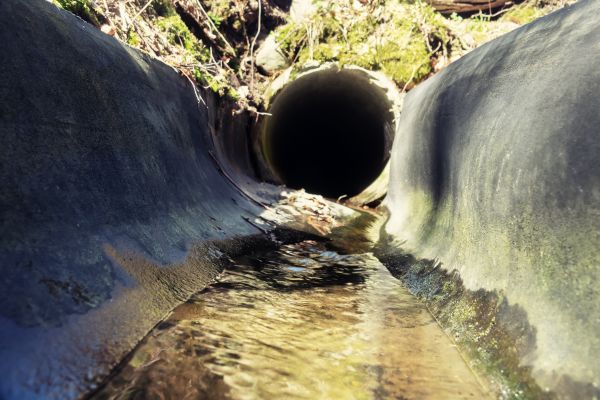 Drainage Swale Installation in Lancaster