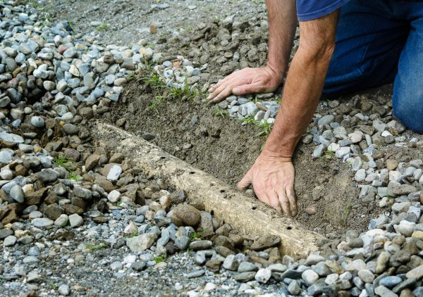French Ditch Installation in Lancaster